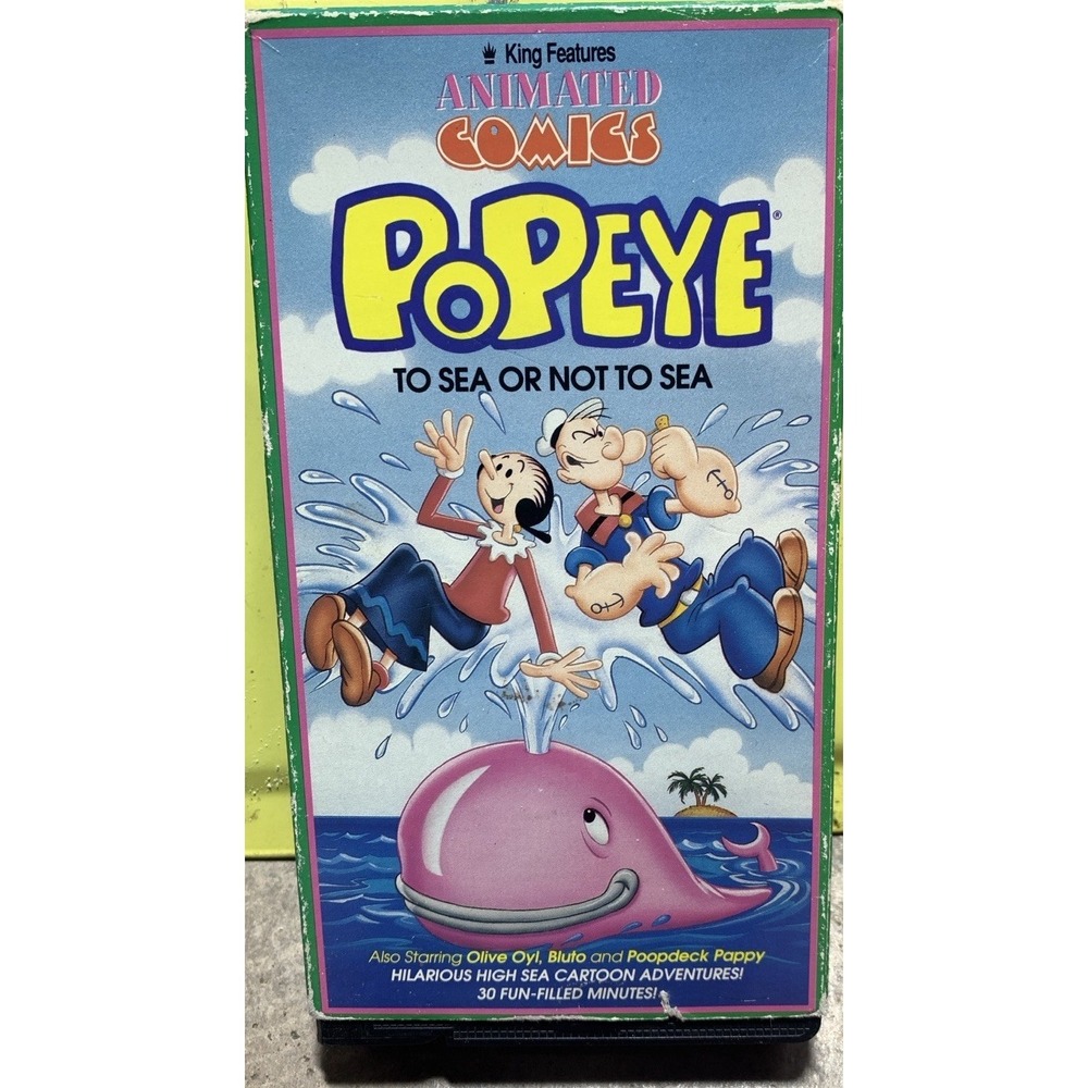 Popeye - To Sea or Not to Sea (VHS, 1990)